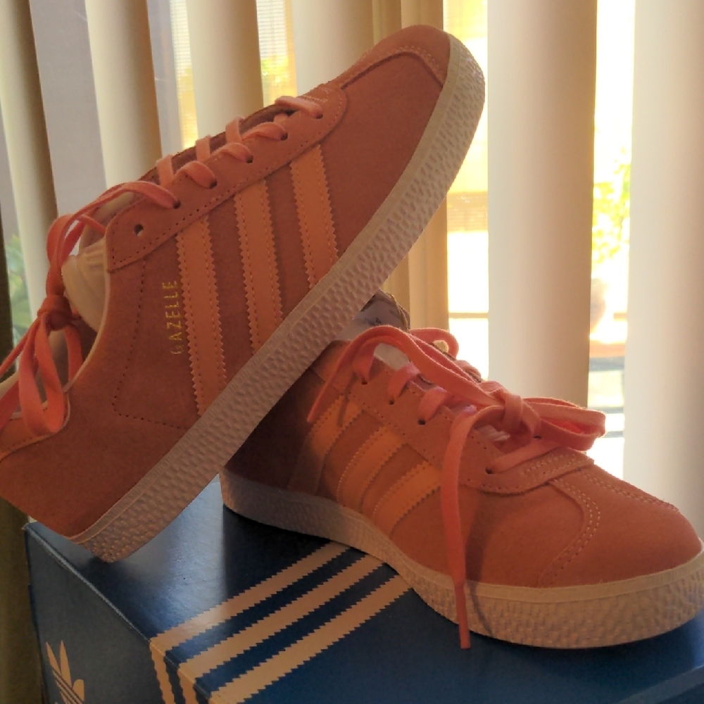 SOLD. Adidas Pink With Coral Accents